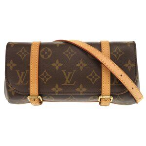 LOUIS VUITTON Brown Monogram Belt Bag